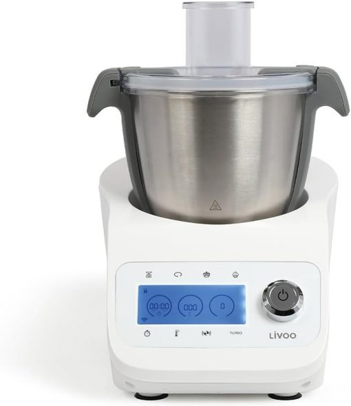 LIVOO Super Cooker, 12 fonctions, Bol 3.5L, Accessoires inclus