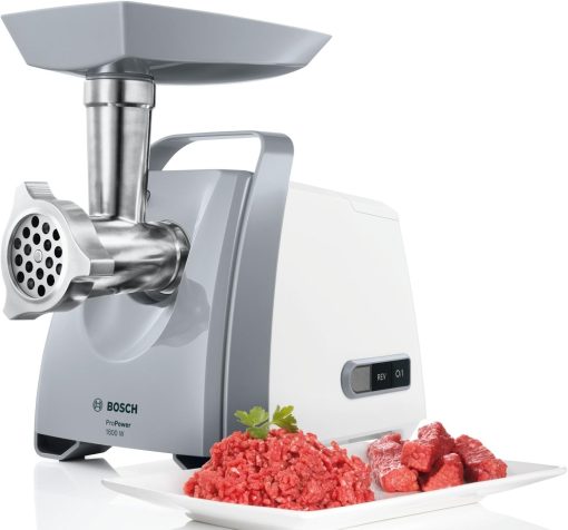 Bosch ProPower MFW67440 Hachoir à viande polyvalent – Jusqu'à 3,5 kilos de viande par minute – Puissance de 700 W, Noir - Image 46