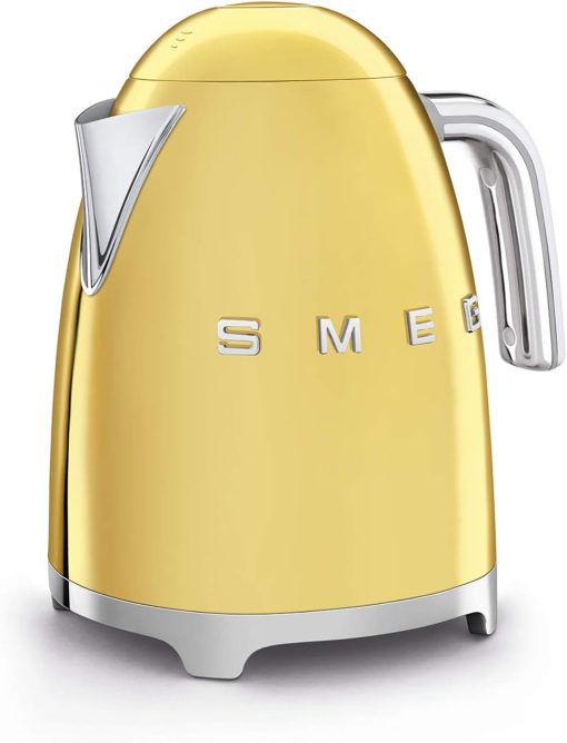 Smeg, Bouilloire électrique KLF03PGEU 1,7 L, Filtre Anticalcaire Lavable, Arrêt Automatique de Sécurité, Indicateur de Niveau d'Eau, Base Antidérapante, Range Cordon, Puissance 2400W, Vert d'Eau - Image 41