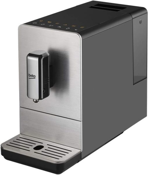 BEKO, Machine à café, expresso automatique, 1350 W / 19 bars, Capacité café : 125 g, Capacité eau : 1,4L, Système autonettoyant, 5 niveaux de broyage, Arrêt automatique, Fa?ade Inox Brossé - Image 11
