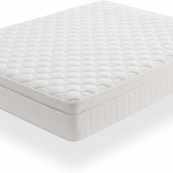 Moonia - Matelas Ressorts Ensachés 135 x 190 cm - Grand Lit - Matelas de Haute Durabilité - Matelas Anti-acariens - Modèle Box Spring Premier