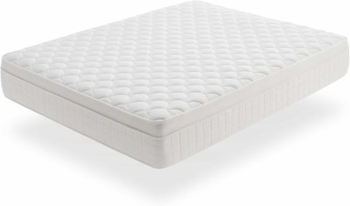 Moonia - Matelas Ressorts Ensachés 135 x 190 cm - Grand Lit - Matelas de Haute Durabilité - Matelas Anti-acariens - Modèle Box Spring Premier
