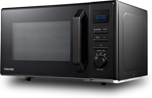 Toshiba Micro-Ondes 3-en-1 23L MW2-AG23PF(BK), Micro-ondes sur Pied avec Fonction Grill & Combi, Grill 900W/1000W, Fonction ECO, Plateau Tournant avec Mémoire de Position, Noir - Image 30
