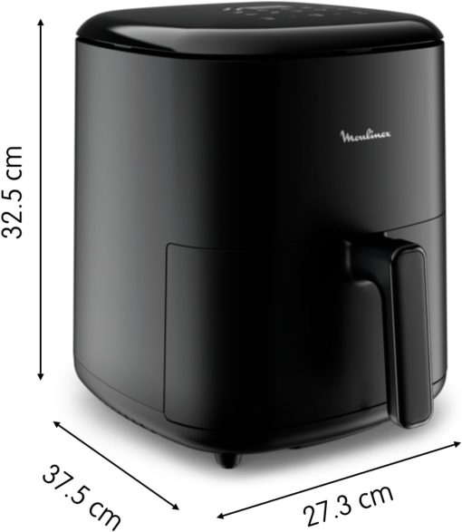 Moulinex Easy Fry Max 5L Air Fryer for Cooking in a Short Time, Energy Saving Up to 70%, Intuitive Control Panel, 10 Automatic Programs, Up to 6 People, EZ245820 - Image 5