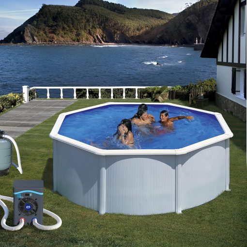 Gre HPM40 HPM40-Mini Pompe à Chaleur pour Piscine Hors Sol jusqu'à 40 m3, Noir - Image 12