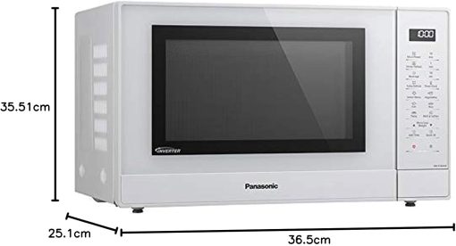 Panasonic NN-GT46KBSUG Microwave and Grill Oven with Turntable, 31 Liters, Stainless Steel, 1000 W, Grill 1100 W, 24 Auto Programs, LCD Display, Genius Sensor, Junior Menu, Black - Image 14