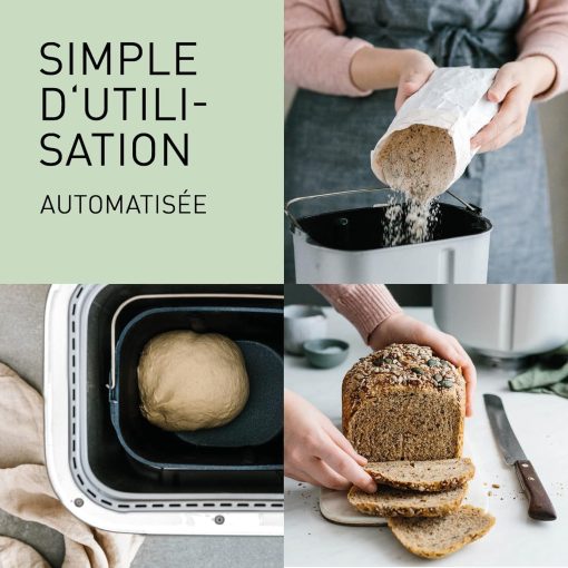 Panasonic SD-YR2550SXE Automatic Bread Maker, Raisin, Nut and Yeast Dispensers, 31 Auto Programs, Dual Temperature Sensor, 13 Hour Digital Timer, LCD Display, Silver - Image 20