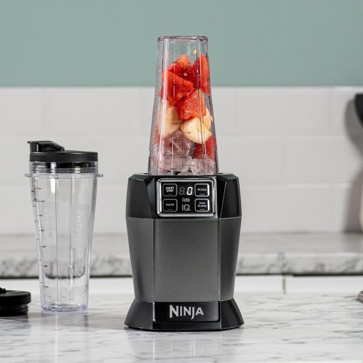 Ninja Robot de cuisine avec 4 programmes automatiques ; hacher, réduire en purée, trancher, mélanger, et 3 vitesses manuelles, bol de 2,1L, 850W, lave-vaisselle, noir BN650EU - Image 25