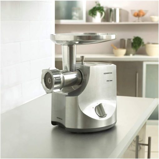Kenwood Hachoir à Viande Electrique MG700, Semi- Pro, Puissance 2000 W, Inox Brossé - Image 4