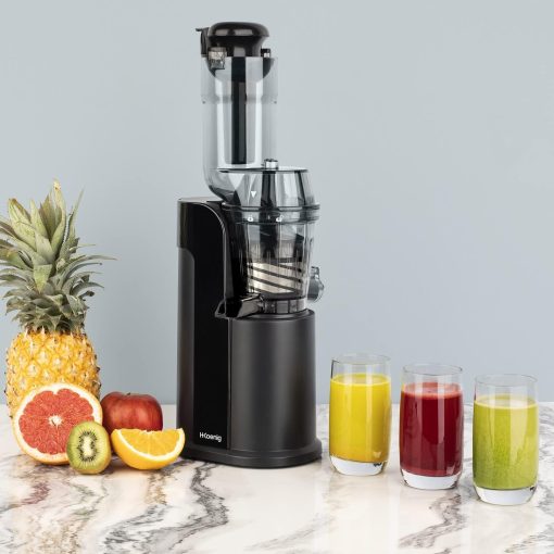 H.Koenig GSX12 Vertical Juice Extractor Stainless Steel Black, Fruit and Vegetable Juice, BPA Free, 82 mm Wide Mouth, Soft Pressure, 1 Litre, 400 W - Image 40