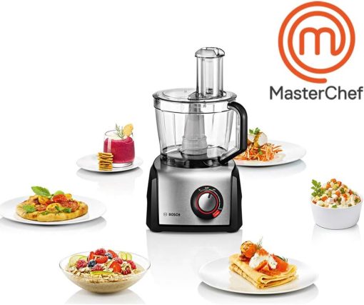 Bosch MultiTalent 8 MC812M844 – Robot de cuisine polyvalent avec plus de 50 fonctions – 1250 W – Grande capacité de 3,9 L – Couleur : Noir - Image 14