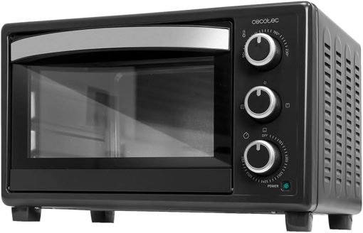 Cecotec Bake&Toast 4600 Black Gyro Countertop Oven, 46 L, 2000 W, 12 Combinable Heating Functions, Includes Rotating Spindle, Crumb Catcher Tray. - Image 7