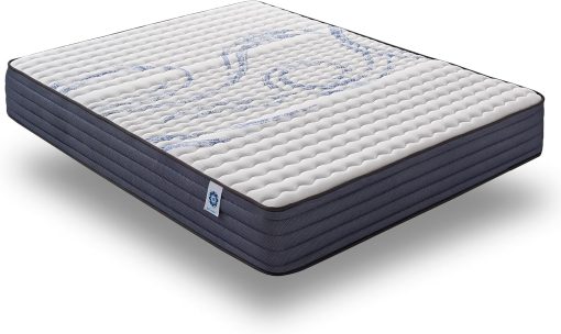 NATURALEX - Matelas PerfectSleep 180x200 - épais 30 cm - Soutien Mousse à mémoire de Forme - Accueil Blue Latex - Confort Ferme - Respirant - 7 Zones - Réversible - Haute Densité - Fabriqué en Europe - Image 27