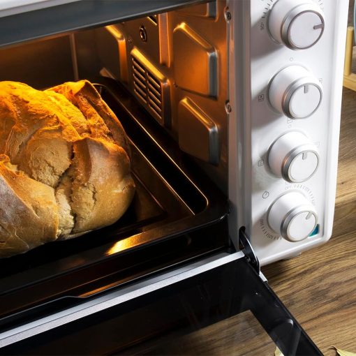 Cecotec Bake&Toast 4600 White Gyro Table Convection Oven 46 Liter, 2000 W, Interior Light, 12 Functions, Temperature up to 230o, Double Glazed Door, Includes Spit - Image 64