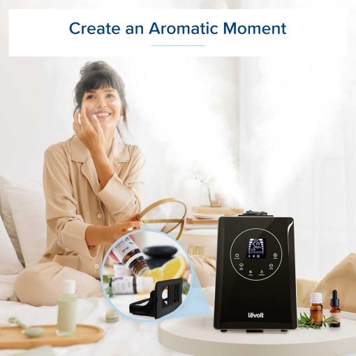 LEVOIT OasisMist 1000S (10L) Smart Humidifier for Home Large Room Bedroom, Last 100 Hours Suitable for Indoor Plant, Cover up to 600ft2, Easy Top Fill, Remoter & Voice Control, Auto Mode, Quiet, White - Image 27