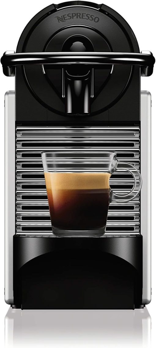 Nespresso Pixie Espresso Machine by De'Longhi, 1100ml, Aluminum,Silver - Image 3