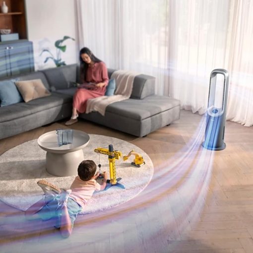 Philips Air Performer 3-en-1 : Purificateur, Chauffage & Ventilateur Rafra?chisseur – Nettoie 70m2, élimine 99,97% des Allergènes et Polluants. Filtre HEPA, Capteurs Intelligents, App (AMF870/15) - Image 13
