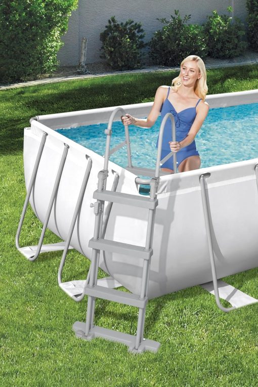 Piscine Hors Sol 404 x 201 x 100 cm BESTWAY Rectangulaire Power Steel? Piscine Tubulaire - Image 3