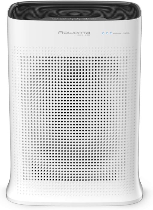 Rowenta Nanocaptur+ Pure Air Purifier, Silent, Automatic, 4 Filtration Levels, Treatment of Allergens and Fine Particles PU3040F0, White - Image 2