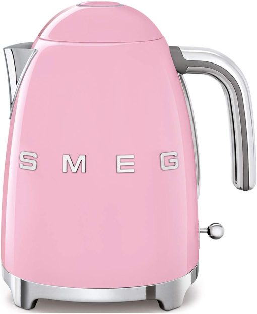 Smeg, Bouilloire électrique KLF03PGEU 1,7 L, Filtre Anticalcaire Lavable, Arrêt Automatique de Sécurité, Indicateur de Niveau d'Eau, Base Antidérapante, Range Cordon, Puissance 2400W, Vert d'Eau - Image 19