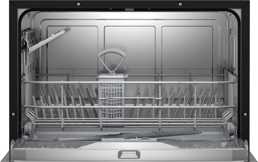 Bosch SKS6ITB00E, Série 6, Lave-vaisselle compact 55cm, Pose-libre, Noir - Image 3