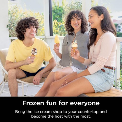 Ninja Swirl by CREAMi Ice Cream and Soft Serve Maker, Sorbet, Milkshake, Frozen Yogurt, Low Calories Program & More, 13-in-1, Soft Serve Handle, (2) CREAMi Swirl 16oz Pints, For Kids & ALL ages, NC701 - Image 12