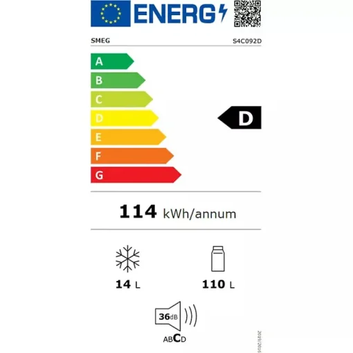 Réfrigérateur top encastrable SMEG S4C092D - Image 3