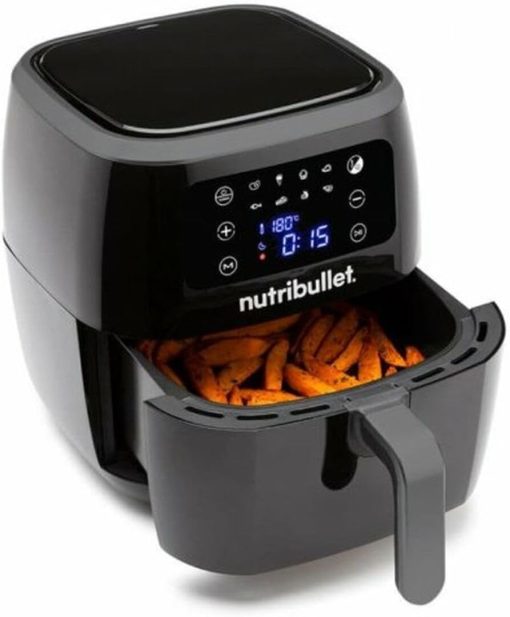 nutribullet Air Fryer Double Tray 8L with 8 Functions, 2300W Oil-Free Air Fryer, Hot Air Fryer with 8 Cooking Modes, and Also Bake, Frying, Grill All Your Food, Black, NBA081B - Image 22