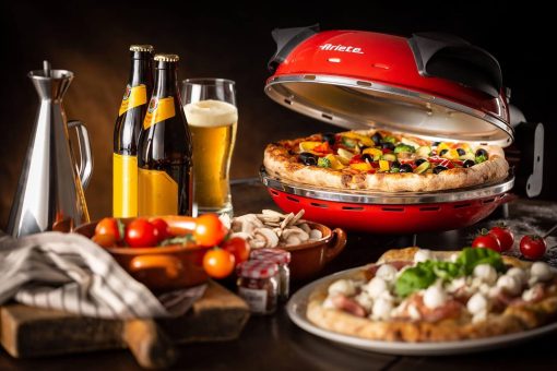 Ariete Pizza Oven 918, Pizza 4 Minutes, 5 Cooking Levels, Refractory Plate for Heating, Wooden Blades Included, Maximum Temperature 400°C, 1200W, White - Image 15