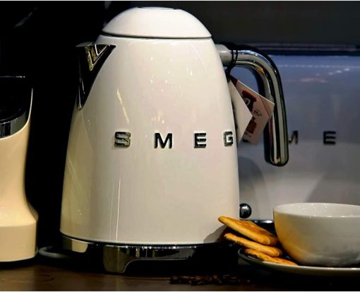 Smeg, Bouilloire électrique KLF03PGEU 1,7 L, Filtre Anticalcaire Lavable, Arrêt Automatique de Sécurité, Indicateur de Niveau d'Eau, Base Antidérapante, Range Cordon, Puissance 2400W, Vert d'Eau - Image 31