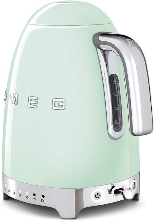 Smeg, KLF04WHEU Variable Temperature Kettle 1.7 L, Multiple Temperatures, Washable Anti-Limescale Filter, Automatic Safety Shutdown, Water Level Indicator, Cable Range, 2400 W, White - Image 23