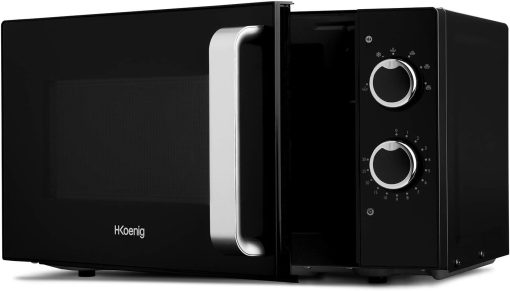 H.Koenig Micro-Ondes Four Grill 2 en 1 VIO9, 25L, Plateau tournant 27cm, 10 modes de cuisson jusqu’à 1000W, Décongélation, Cuisson combinée, écran LCD [Classe énergétique A+] - Image 17