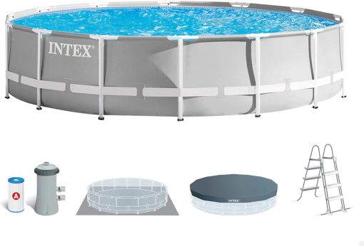 Intex piscine prism frame ronde tubulaire (?)3,05 x (h)0,76m