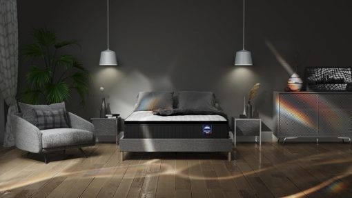 sensoreve November- Matelas Elekctra 140x190cm- épaisseur 30cm- Hybride: Ressorts ensachés+Mousse Mémoire de Forme - Soutien Tonique & indépendance de Couchage-Label SANITIZED(Anti bactérien/acarien) - Image 10