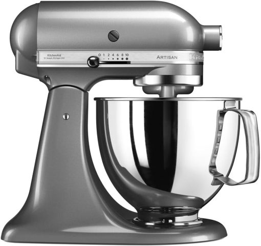 KitchenAid Artisan Multi Purpose Kitchen Processor with Tilt Head with 4 Accessories 4.8L Bowl Onyx Black - Image 8