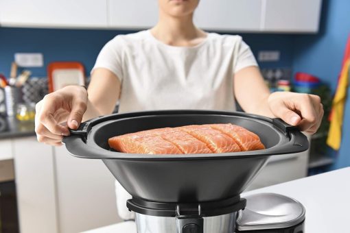 Moulinex Clickchef Compact Multi-Function Cooker, 3.6 L, 1400 W, 5 Programs, 32 Functions, Built-in Kitchen Scale, Steamer, Mixer HF456810 [Control Screen] - Image 7