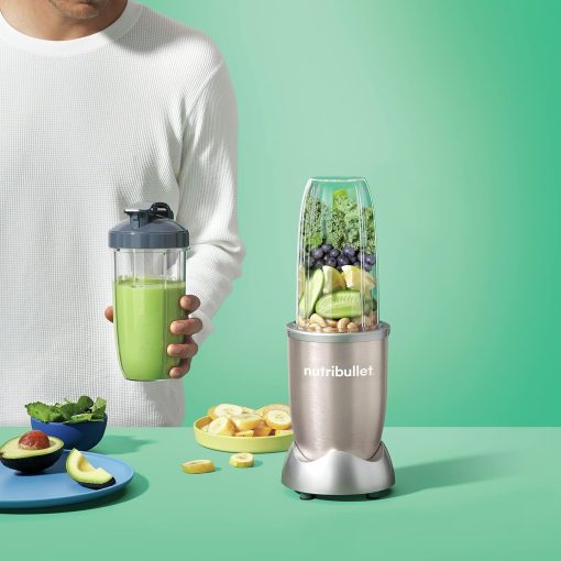 nutribullet Pro 900, Electric Blender, Chopper, Smoothie Blender, Multifunctional, Power 900 Watts, NB904CP, Champagne - Image 56