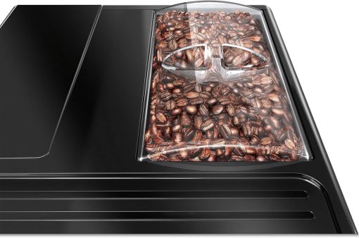 Melitta Caffeo Solo Noir Pure Black, Machine à Café à Grains avec Broyeur et Système d'Extraction des Ar?mes, Affichage LED, Mode 1 à 2 Tasses, Cafetière Expresso, Automatique, E950-222, 1400W - Image 9