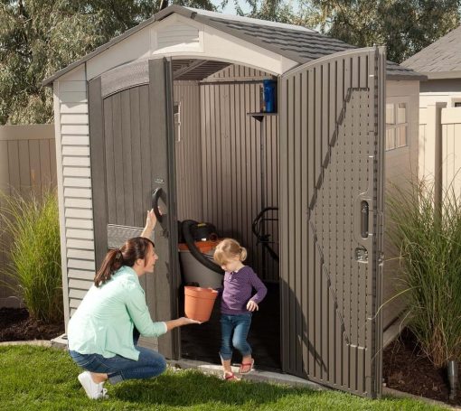 Lifetime Abri de Jardin Tan 132,7 x 204,4 x 227,9 cm - Image 5