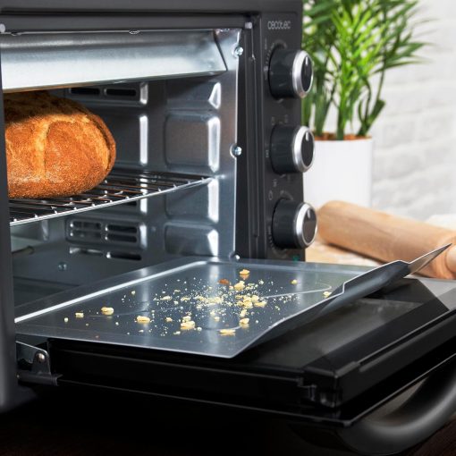 Cecotec Bake&Toast 4600 Black Gyro Countertop Oven, 46 L, 2000 W, 12 Combinable Heating Functions, Includes Rotating Spindle, Crumb Catcher Tray. - Image 61