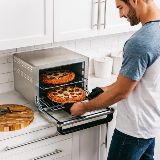Ninja Foodi 8-in-1 Multifunctional Oven, Portable Mini Oven, Work Surfaces, Multi-Function Oven with 8 Cooking Functions; Air Fry, Roast, Grill, Bake and More Silver/Black SP101EU - Image 11