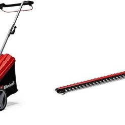 Einhell Tondeuse à gazon sans fil GE-CM 18/33 Li Kit Power X-Change (18V, Largeur de Coupe 33cm, Surface conseillée 200 m2) Livré avec Batterie 4,0 Ah et Chargeur