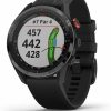 Garmin Approach S60 Montre de golf à écran tactile noir, activée par GPS