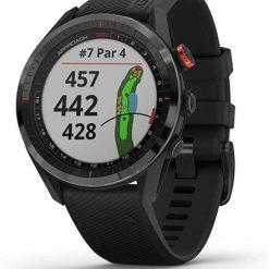 Garmin Approach S60 Montre de golf à écran tactile noir, activée par GPS