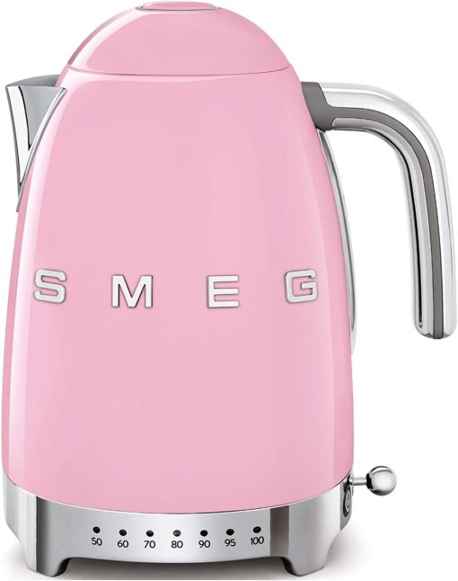 Smeg, KLF04WHEU Variable Temperature Kettle 1.7 L, Multiple Temperatures, Washable Anti-Limescale Filter, Automatic Safety Shutdown, Water Level Indicator, Cable Range, 2400 W, White - Image 7