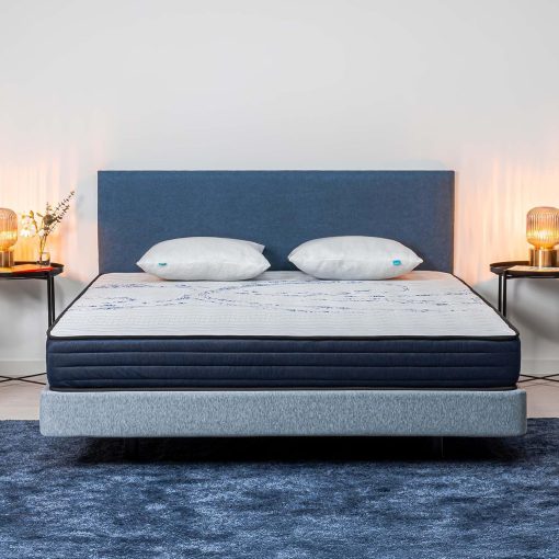 NATURALEX - Matelas PerfectSleep 180x200 - épais 30 cm - Soutien Mousse à mémoire de Forme - Accueil Blue Latex - Confort Ferme - Respirant - 7 Zones - Réversible - Haute Densité - Fabriqué en Europe - Image 76