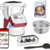 Moulinex, I-Companion Touch, 17 functions, Connected, Recipes on the screen, Capacity XL 10 people, Grey, Made in France, HF934510