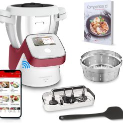 Moulinex, I-Companion Touch, 17 functions, Connected, Recipes on the screen, Capacity XL 10 people, Grey, Made in France, HF934510