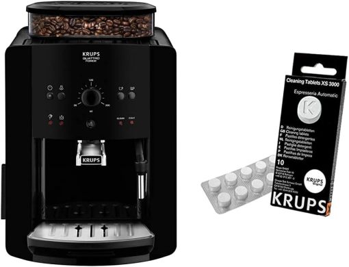 Krups Arabica EA8110 machine à café Entièrement automatique Machine à expresso 1,7 L