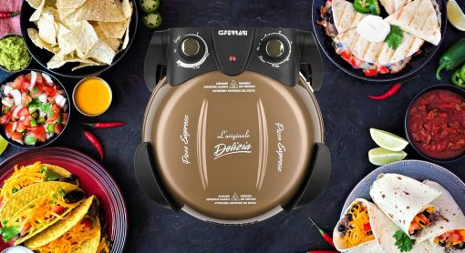 G3 Ferrari G10006 Pizza Express Delizia, 1200 W Pizza Oven, Adjustable Thermostat up to 400°C, Cooks Tasty Pizza in 5 Minutes, Double Resistance, Recipe Book and Spatulas Included - Black - Image 22